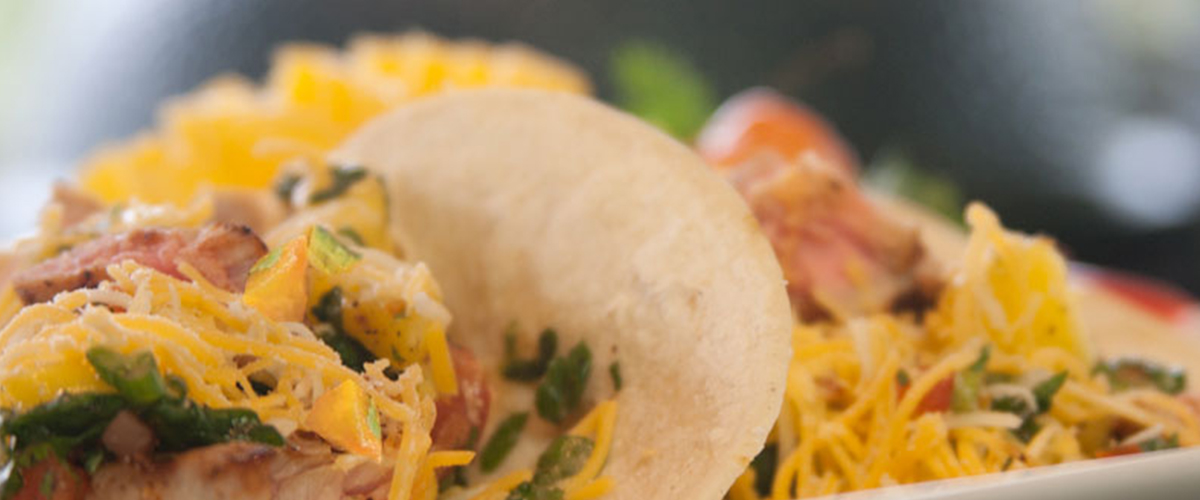 Gena Knox's Peach Fish Tacos