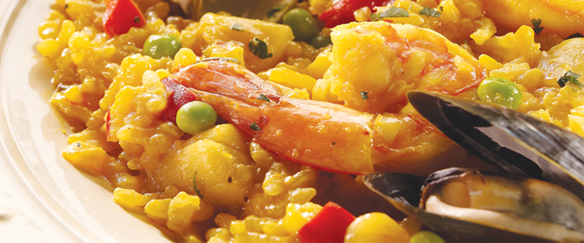 Shellfish and Chicken Paella