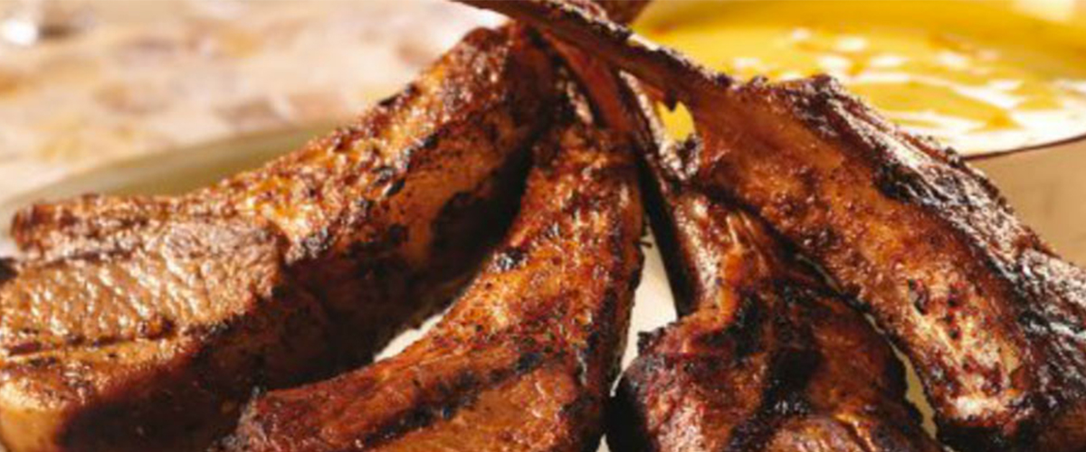 Linkie Marais' Butter Rubbed Lamb Chops