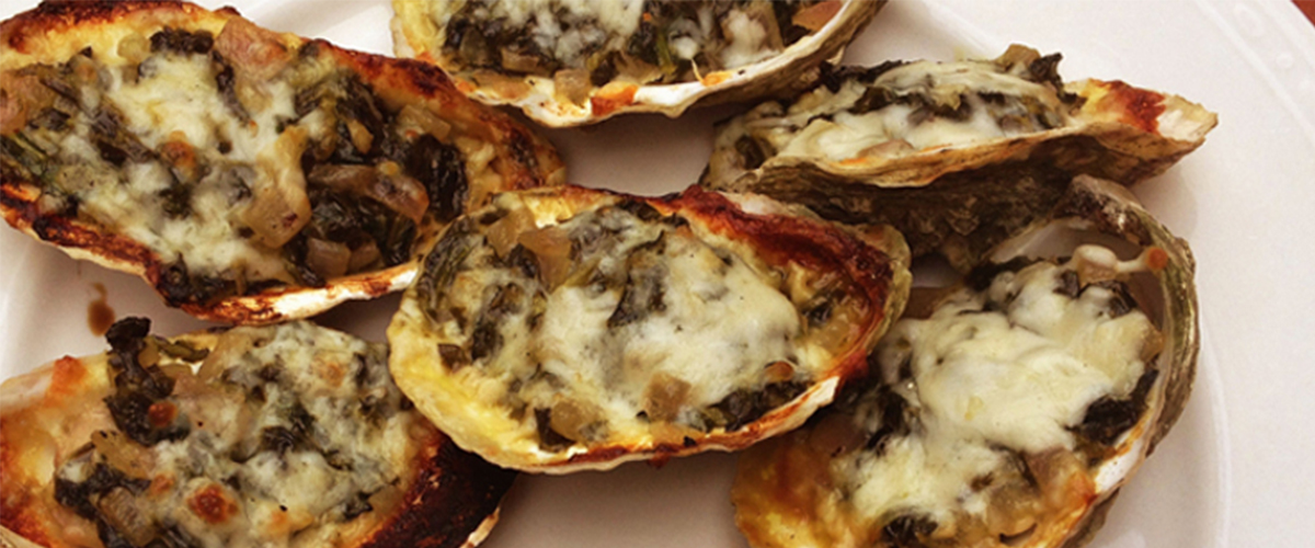 Linkie Marais' Rockefeller Oysters