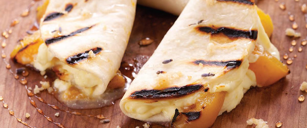 Ted Reader's Apricot Quesadilla