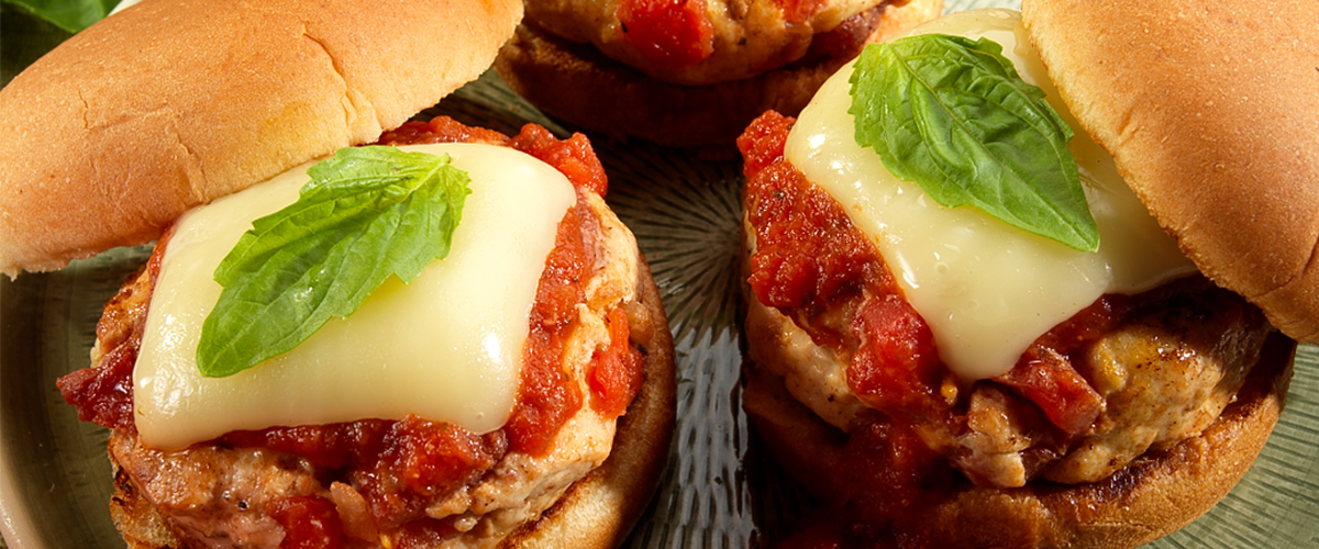 Red Gold Italian Turkey Burger