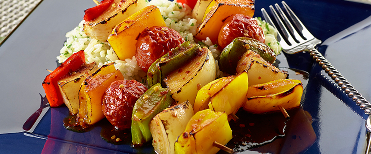 Better Than Bouillon's Bell Pepper Kabobs