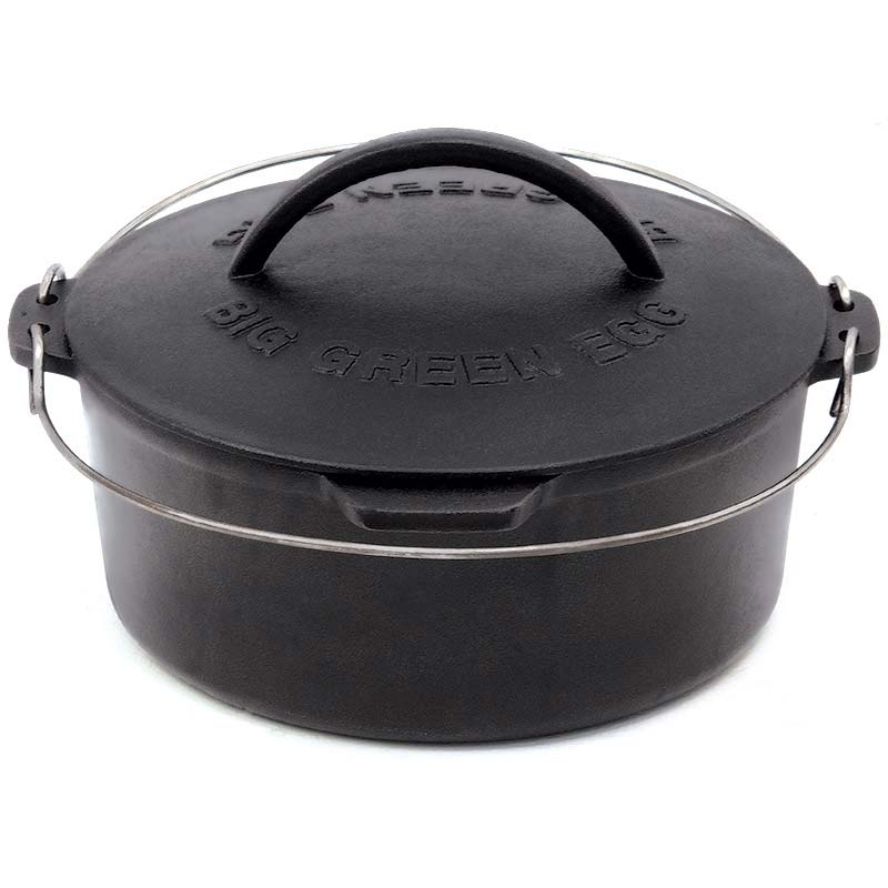 Big Green Egg Cast Iron Dutch Oven