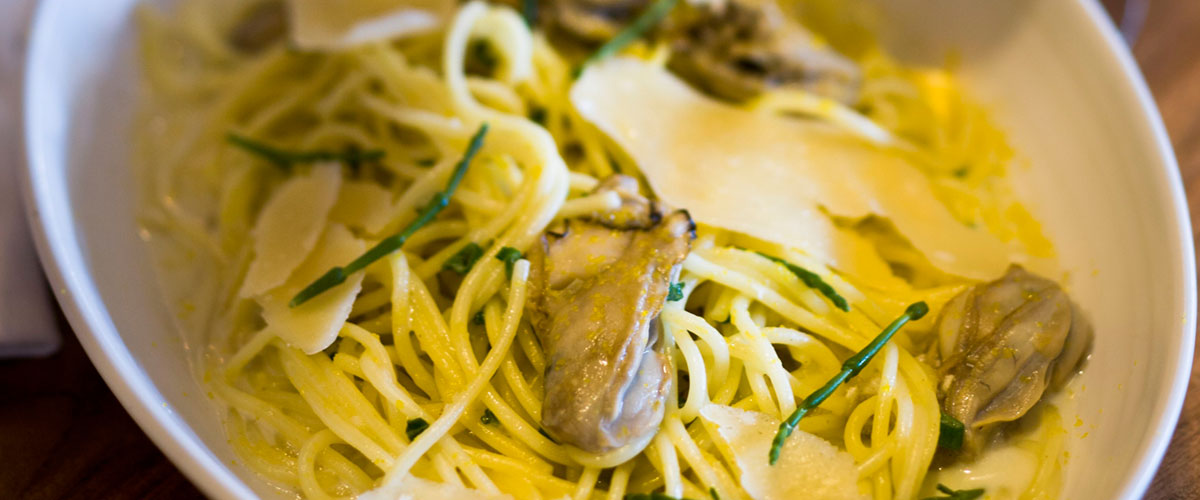 Brian Landry's Oyster Spaghetti