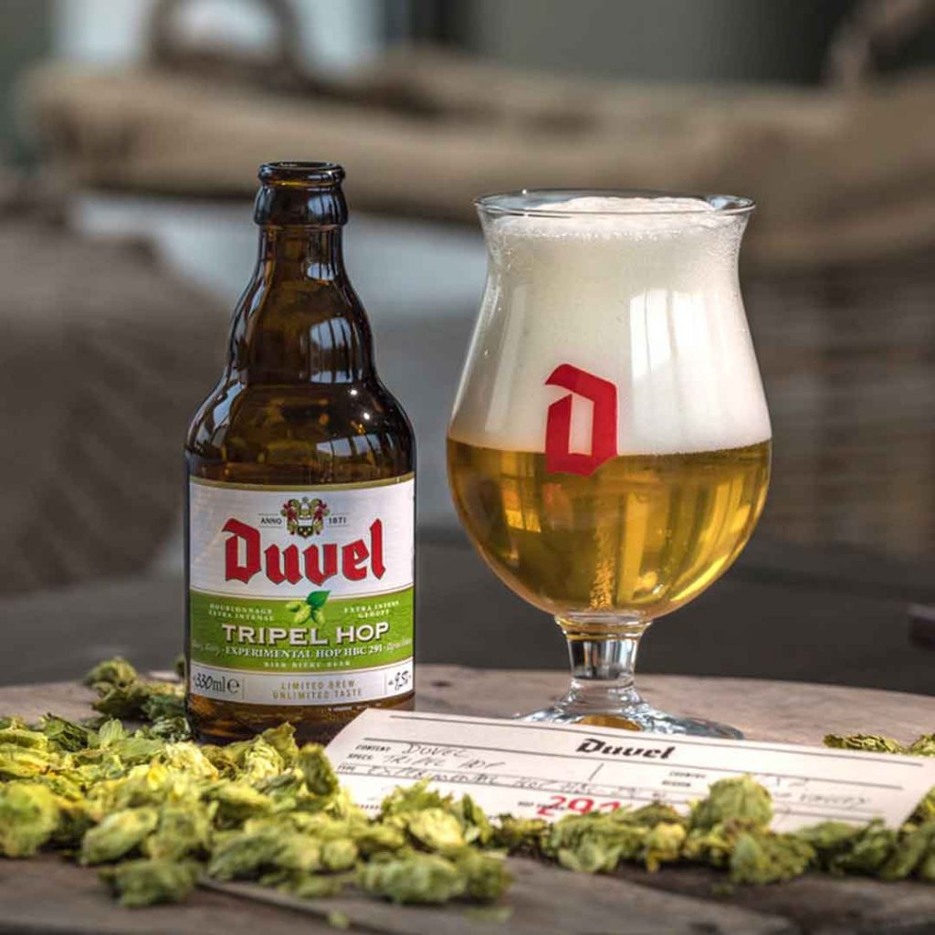 Duvel Beer Glass for Big Green Egg Recipe