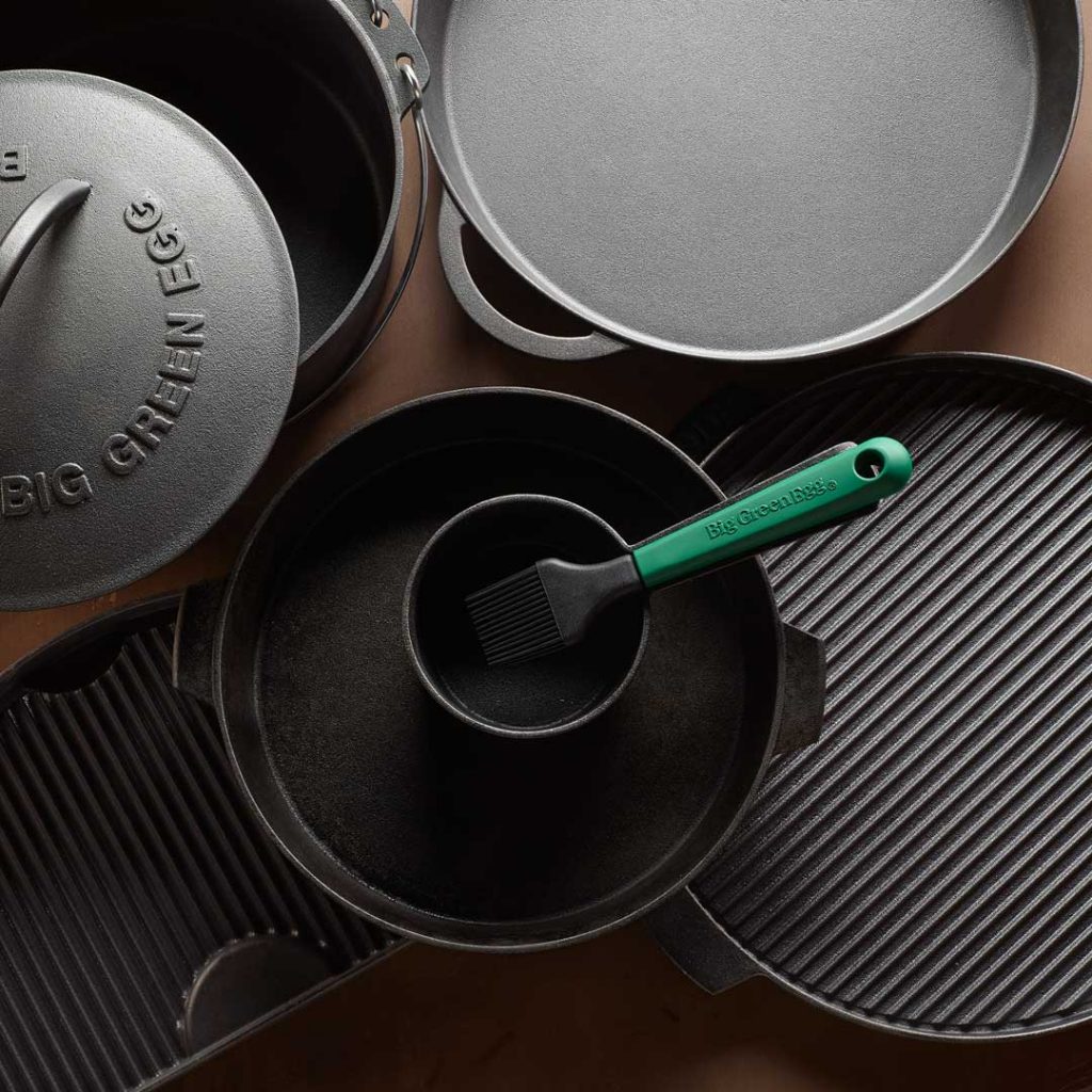 Big Green Egg's line of cast iron