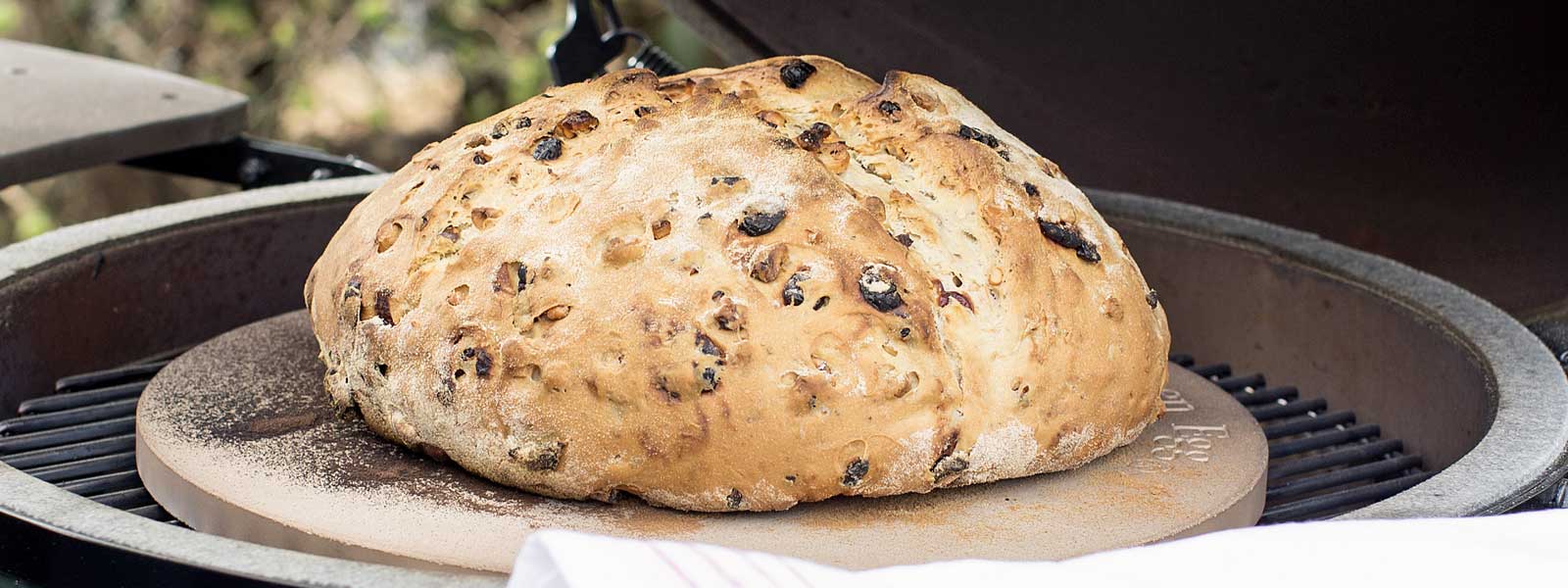 Durum Bread baked on the Big Green Egg