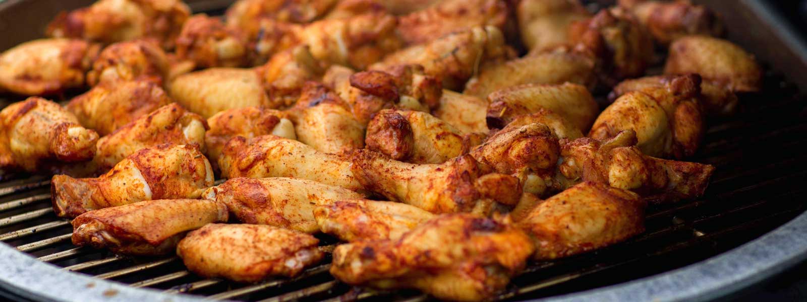 Springer Mountain Chicken Wings on the Big Green Egg