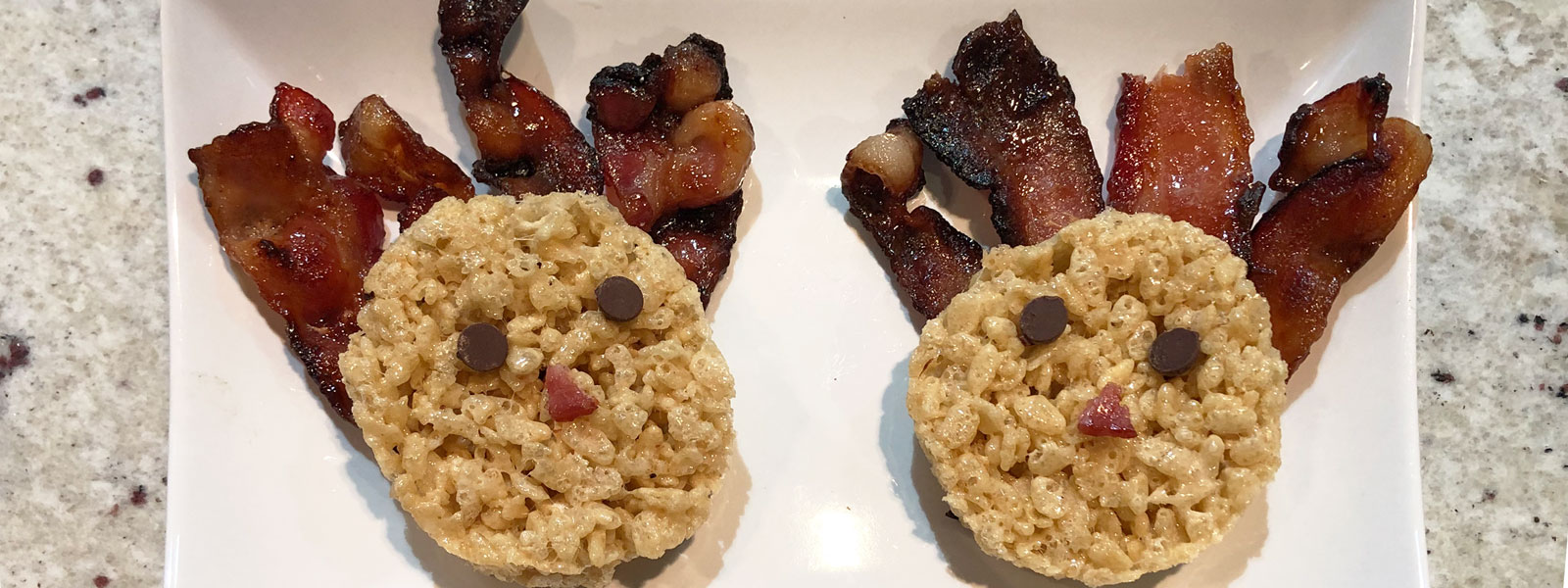 Festive Bacon Rice Crispy Treats