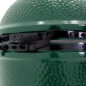 Spring-assisted rear hinge assembly on Xlarge Big Green Egg