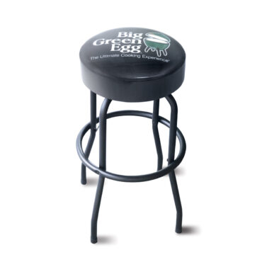 Big Green Egg Bar Stool with Logo on Seat