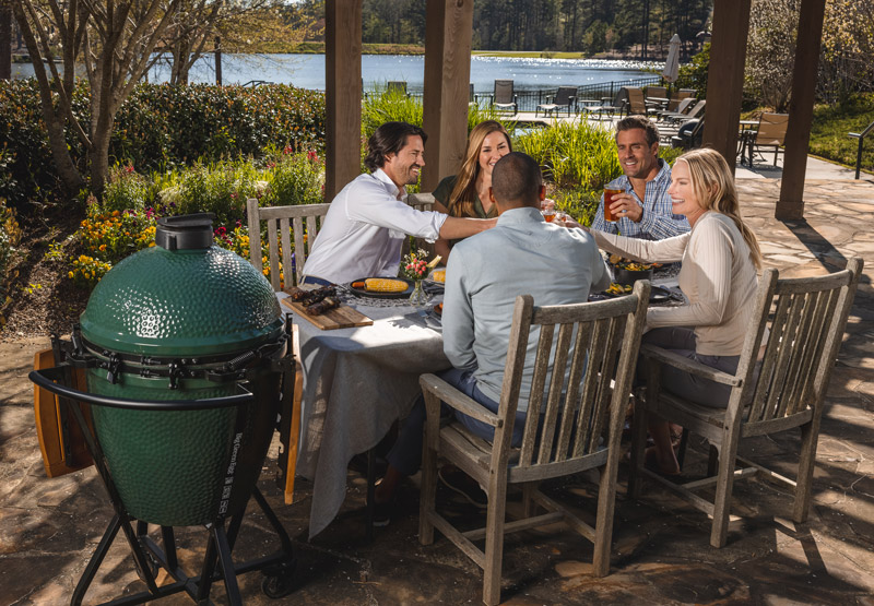 Father's Day dinner on the EGG