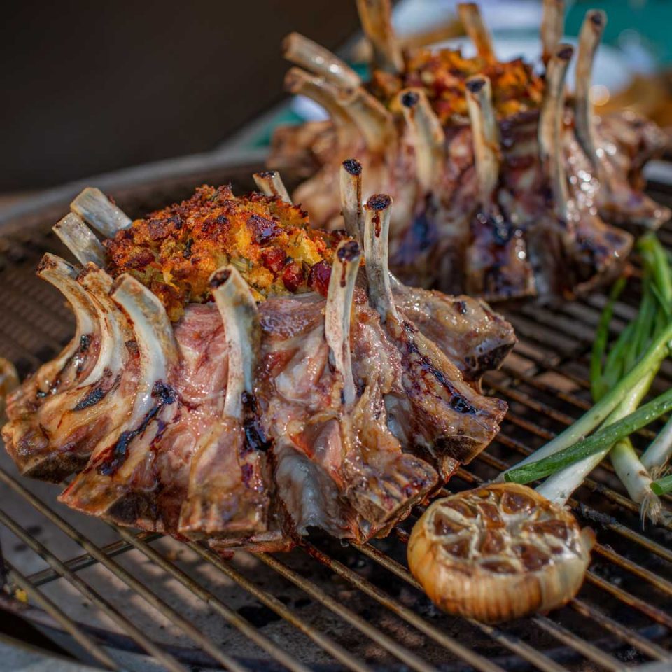 Pork Crown Roast on the Grill