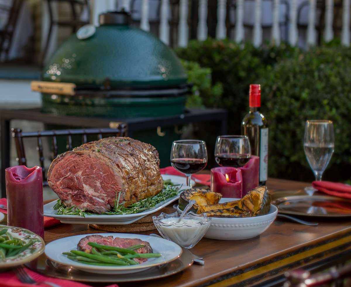 Prime Rib on Table