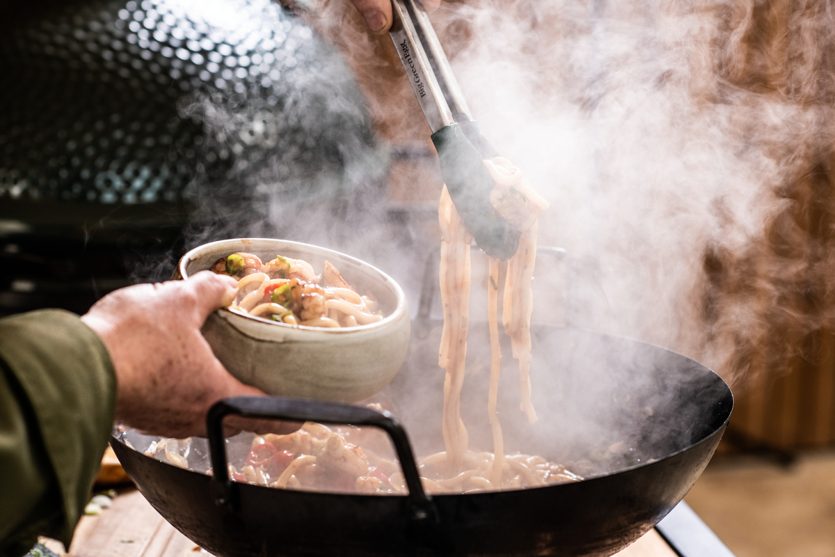 Wok with noodles