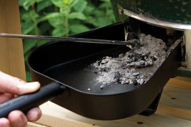Ash pan in Use