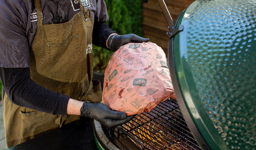 Brisket in butcher paper